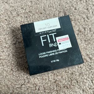 Fit me loose powder   New